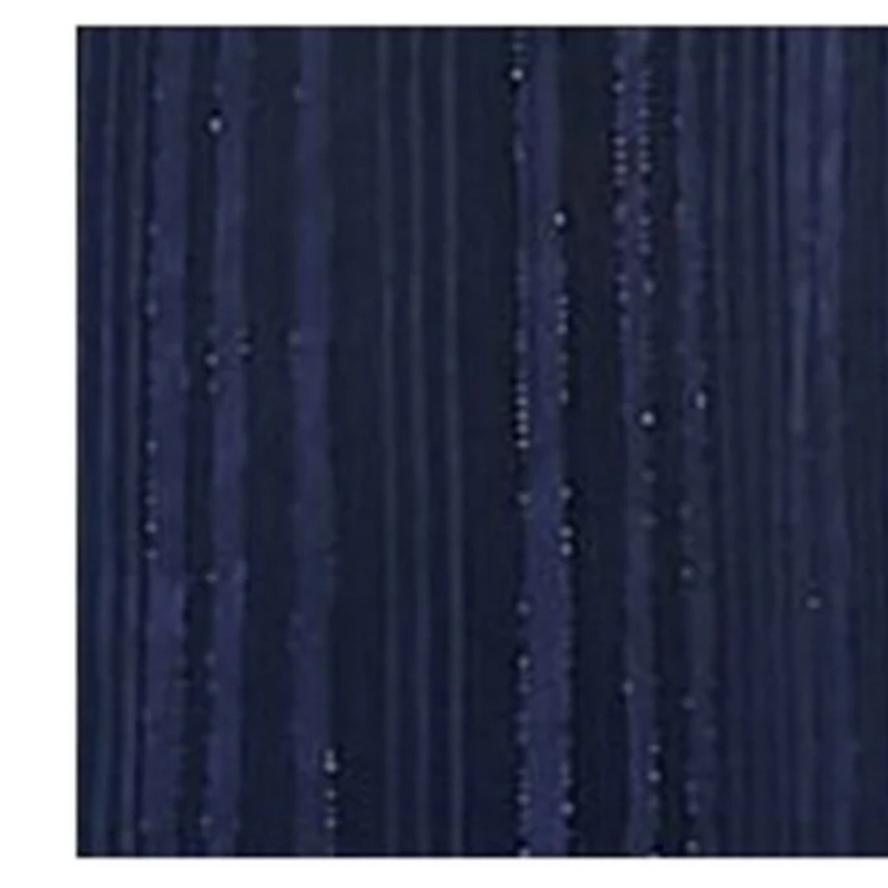 Elegant Navy Blue Women's Dress - Picture 4 of 5